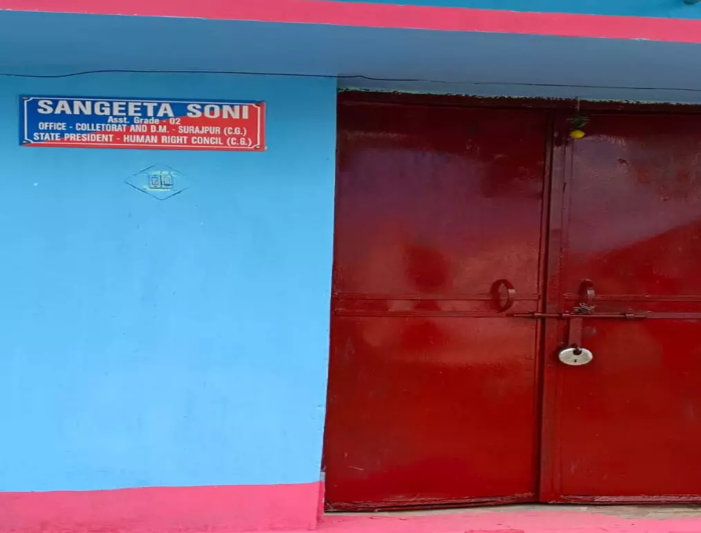 Chhattisgarh: ताला तोड़कर मकान में किया कब्जा, बैकुंठपुर में भू माफिया की गुंडागर्दी