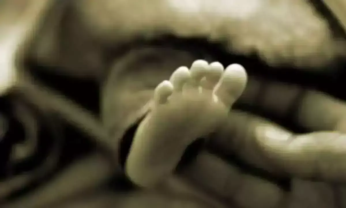 Telangana news: गर्भवती महिला ने बाथरूम में बच्चे को जन्म दिया, बच्चे की मौत