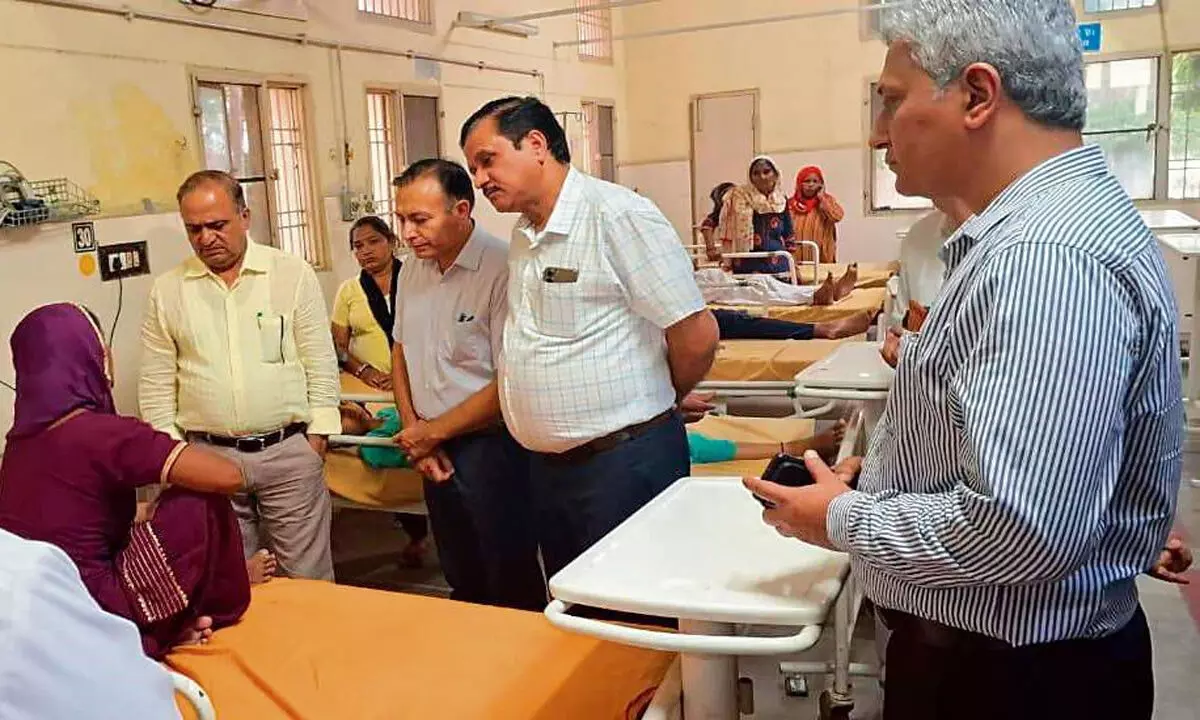 HARYANA NEWS: करनाल अस्पताल में सुविधाओं की समीक्षा की गई