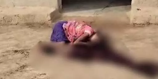 Murder in Manendragarh: घर के आंगन में महिला की लाश मिली, पति फरार