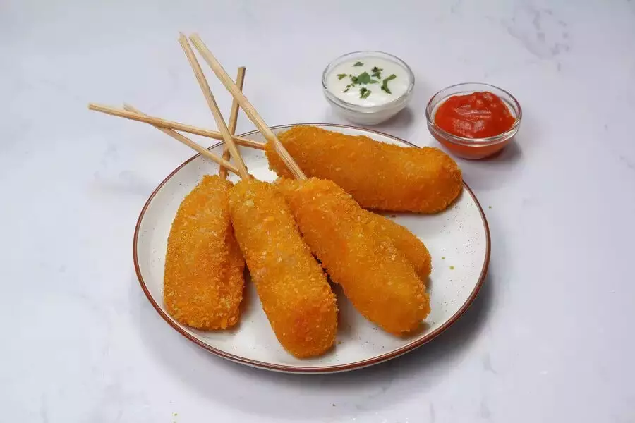 Korean Corn Dog : आलू और चीज़ से बनाएं कोरियन कॉर्न डॉग