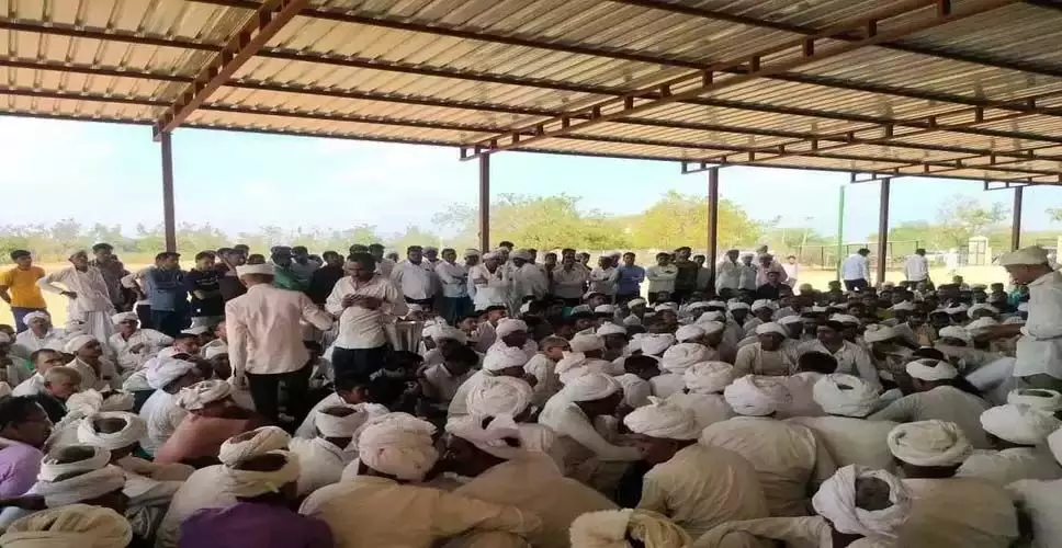 Sirohi किसानों के महापड़ाव को लेकर गांवों बैठकों का दौर शुरू