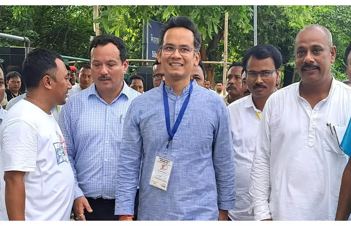 Assam news : कांग्रेस के गौरव गोगोई ने जोरहाट लोकसभा सीट जीती, भाजपा के तपन कुमार गोगोई को महत्वपूर्ण अंतर से हराया