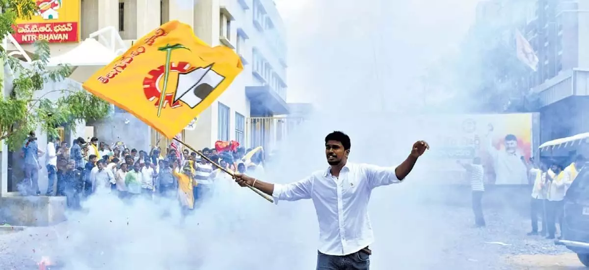 Andhra Pradesh: गोदावरी जिलों में एनडीए की जीत से फिर से जीत का संकेत
