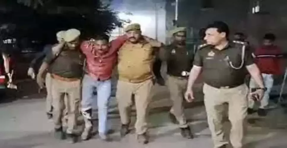 Pratapgarh पुलिस नाकाबंदी में बदमाश गिरफ्तार