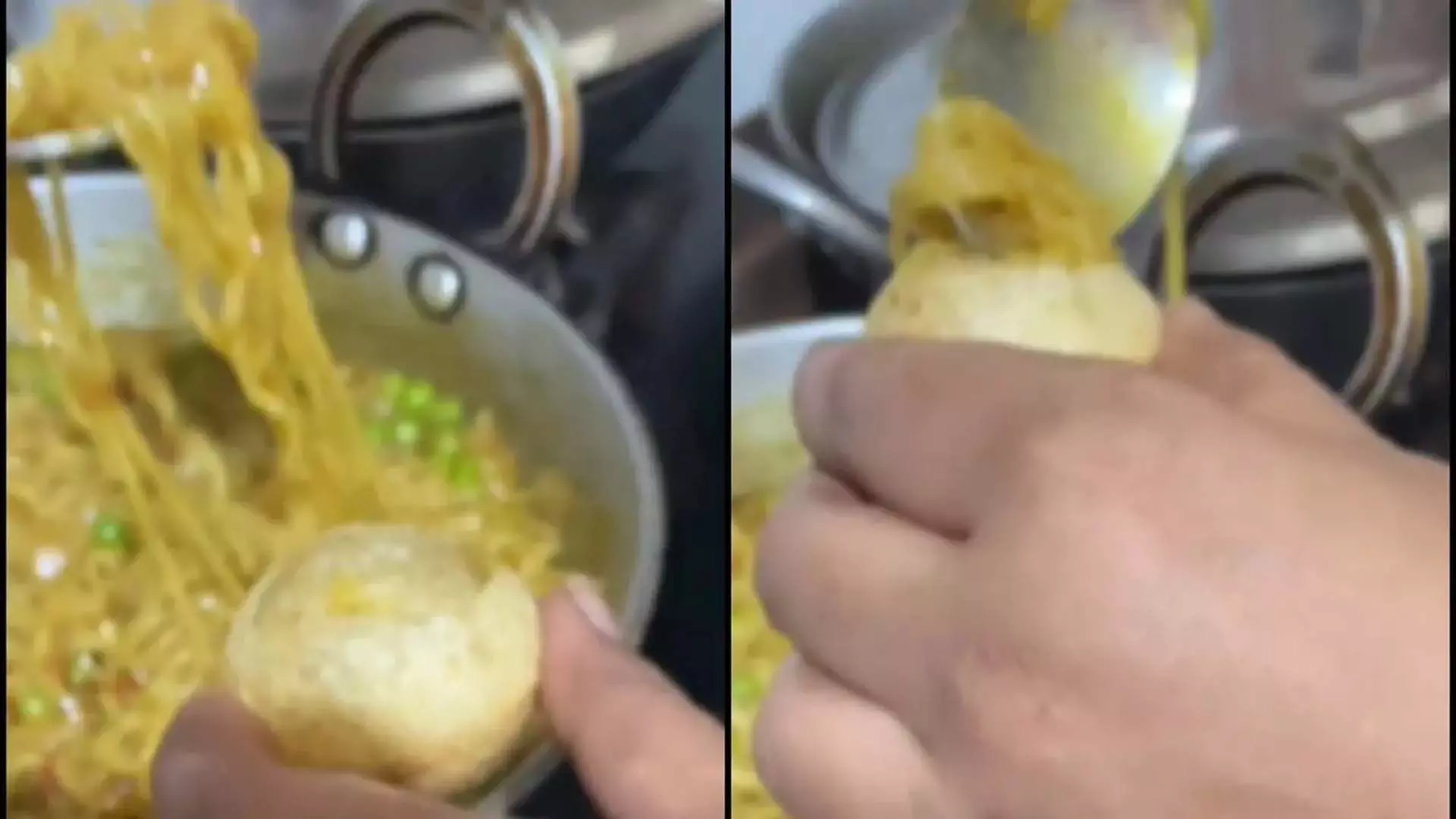 VIRAL VIDEO: मैगी वाले गोलगप्पे, देखें अजीब डिश का वीडियो