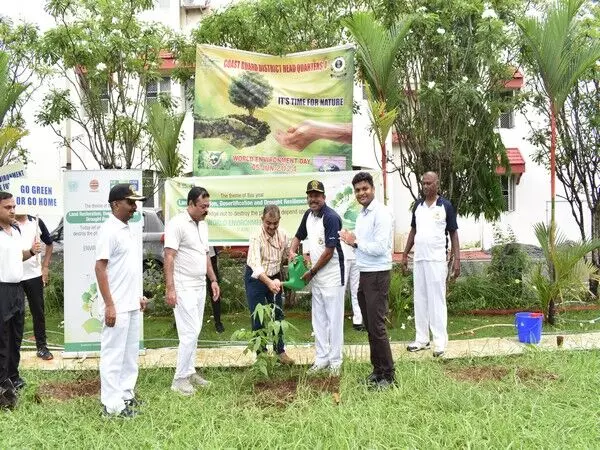 Kerala: भारतीय तटरक्षक बल ने विश्व पर्यावरण दिवस पर बड़े पैमाने पर वृक्षारोपण अभियान का आयोजन किया