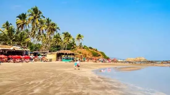 Goa: मानसून से पहले की पहली बारिश से गोवा के समुद्र तट सुनसान और शांत हो गए