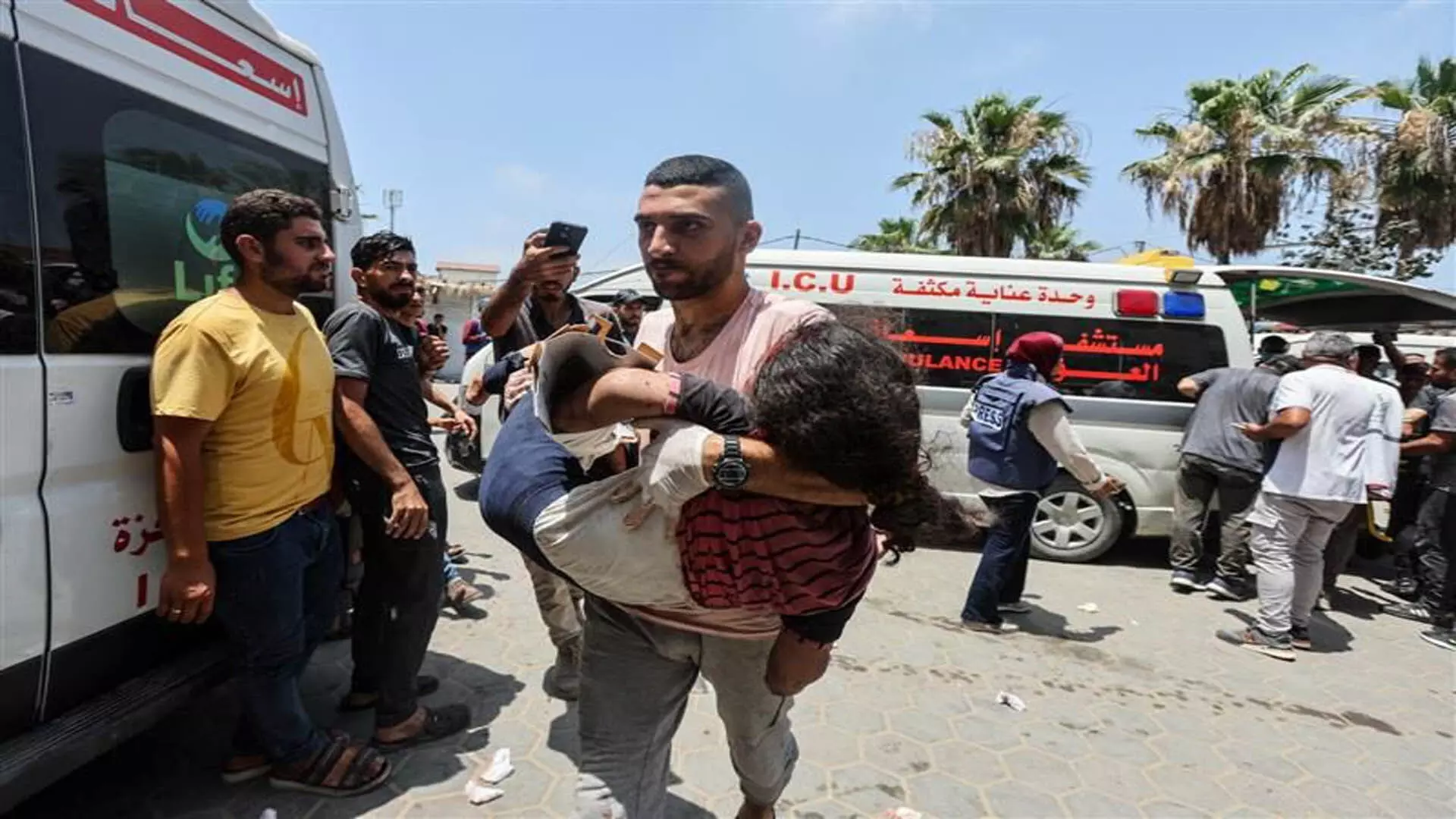 ISRAEL: गाजा क्षेत्र में भारी लड़ाई, 94 फिलिस्तीनी मारे गए