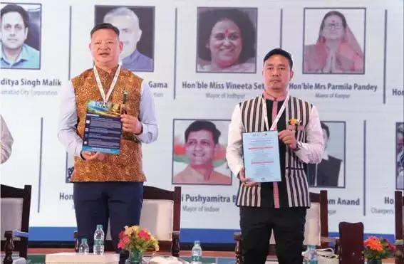 Arunachal : फासंग ने महापौरों के शिखर सम्मेलन की अध्यक्षता की