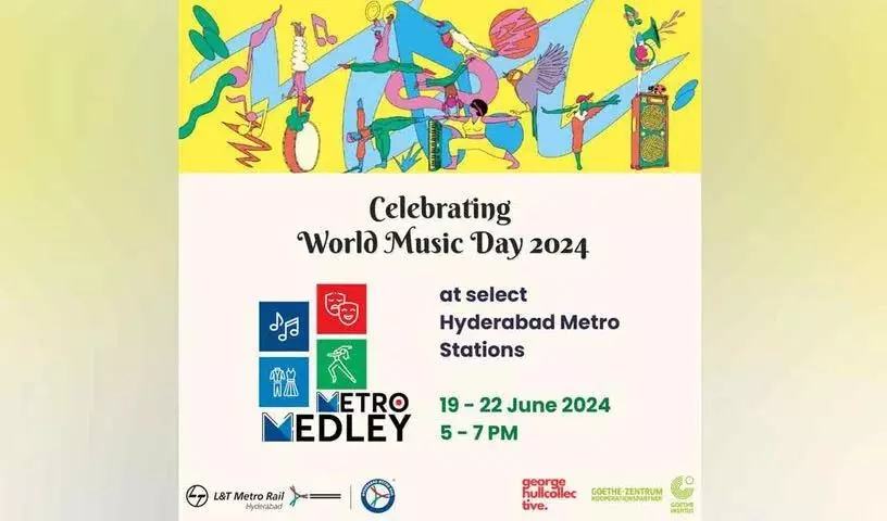 गोएथे-ज़ेंट्रम हैदराबाद ‘मेट्रो मेडली’ के साथ विश्व संगीत दिवस मनाएगा छिना