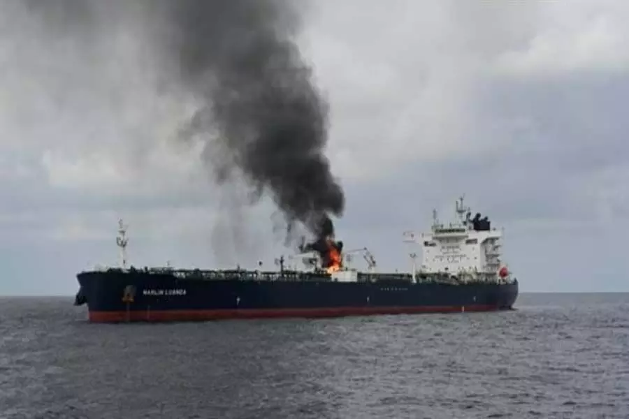 Gulf of Aden : मालवाहक जहाज पर मिसाइल से हमला