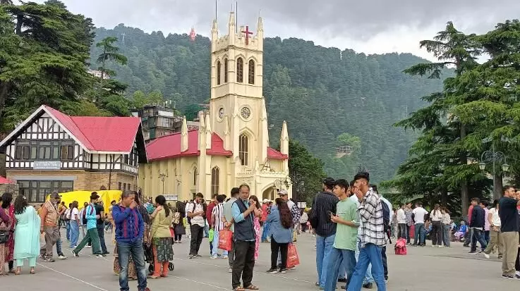 Shimla: होटलों में 70 प्रतिशत से अधिक ऑक्यूपेंसी