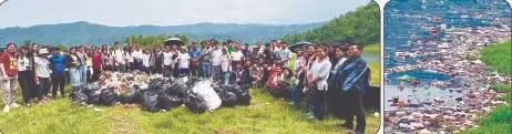 Meghalaya : शिलांग से आए कचरे से उमियाम झील पर हमला