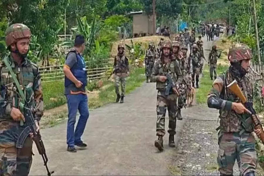 Manipur:  सुरक्षा काफिले पर संदिग्ध उग्रवादियों ने किया हमला, 2 जवान घायल