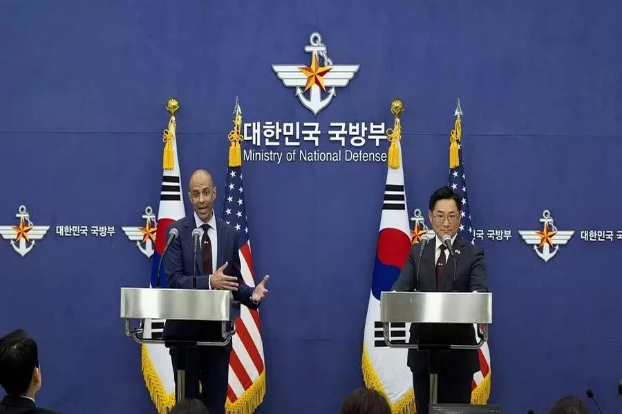 South Korea,अमेरिका उत्तर कोरिया के परमाणु खतरे पर संयुक्त रणनीति पर काम कर रहे