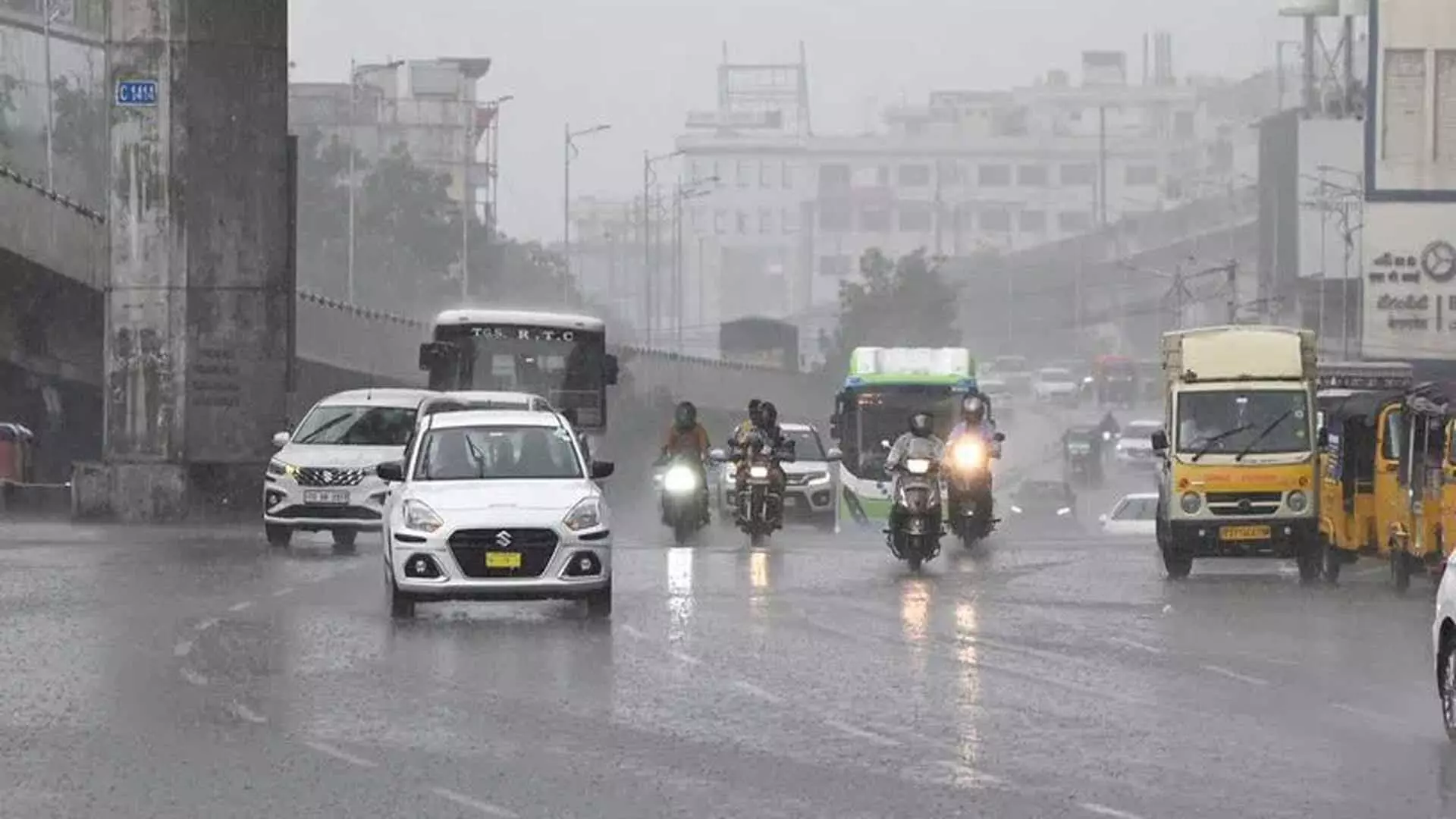 IMD: ने तेलंगाना में भारी बारिश का अलर्ट जारी किया
