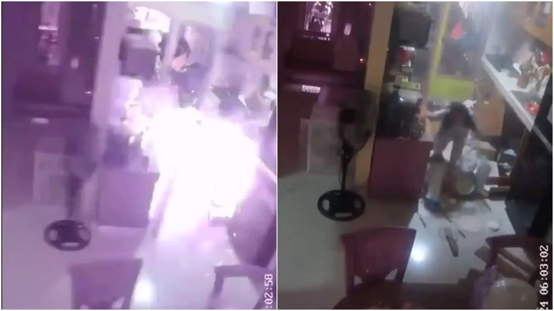 Cylinder explosion: रसोई में फटा एलपीजी सिलेंडर, बाल-बाल बची महिला, वीडियो वायरल