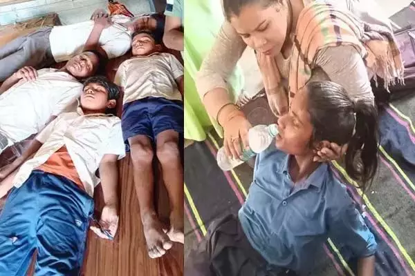 Children fainted due to heat: स्कूलों में गर्मी से बुरा हाल बच्चे हुए बेहोश