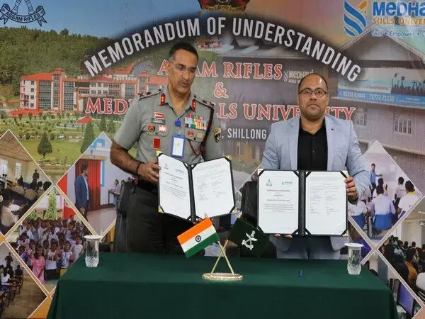 Assam Rifles ने कौशल-आधारित शैक्षिक अवसरों के साथ कर्मियों के परिवारों को सशक्त बनाने के लिए MoU पर हस्ताक्षर किए