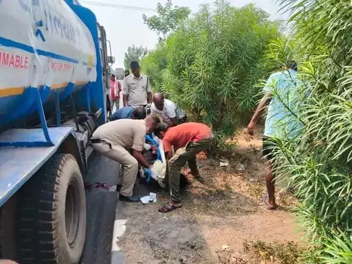 Mahasamund-Raipur Road में किसान की हुई मौत