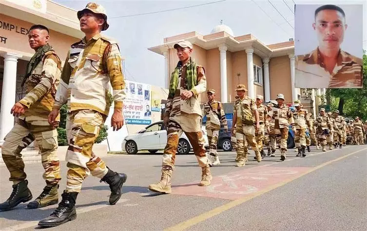 Patiala: नगालैंड कांस्टेबल का पार्थिव शरीर समय पर भेजने के लिए पंजाब पुलिस की सराहना