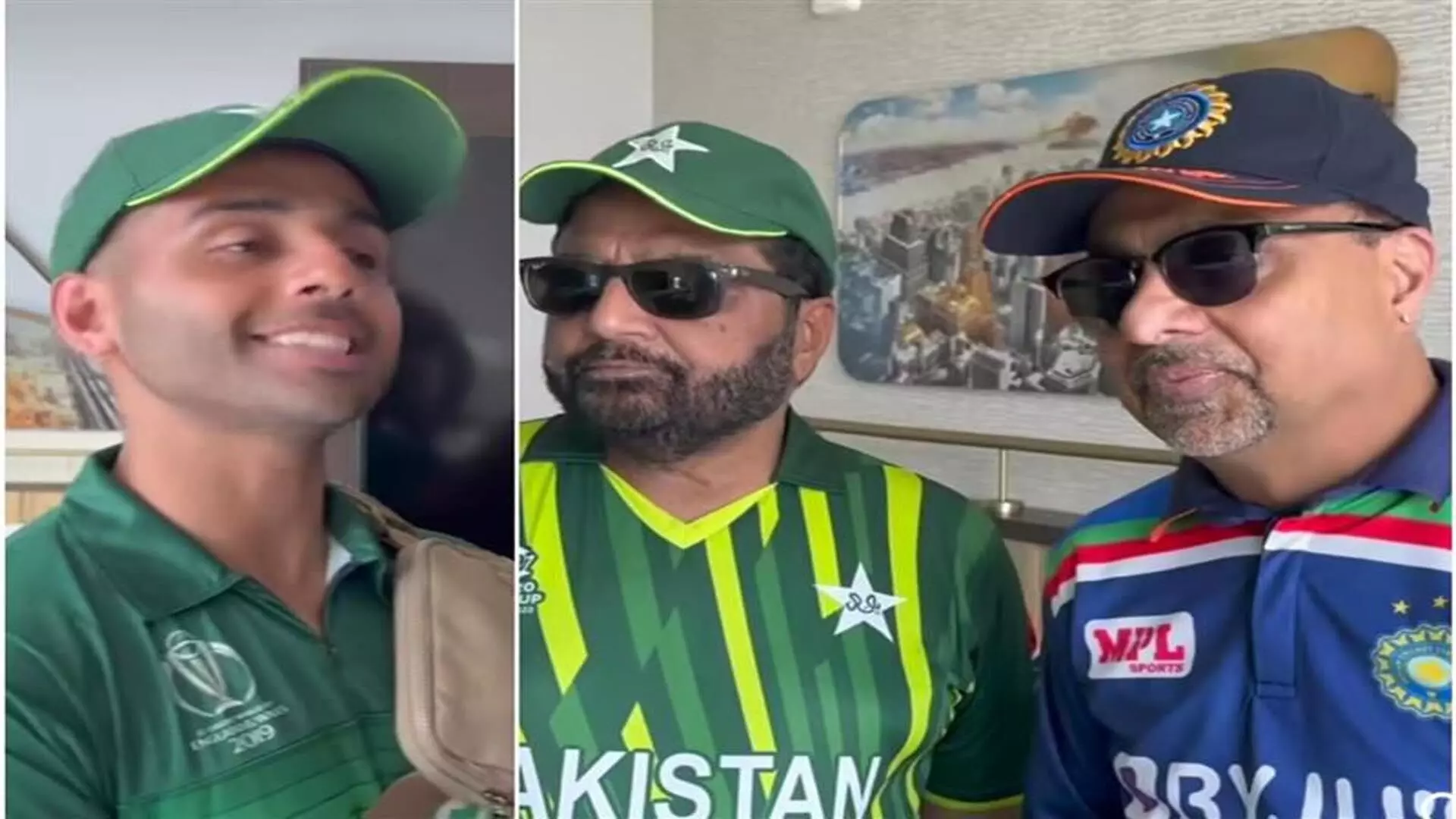 Viral: जब आपके पास पाकिस्तानी पिता और भारतीय ससुर हों, जिन्हें भारत-पाक मैच में साथ ले जाएं, मज़ेदार वीडियो