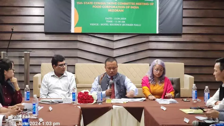 Mizoram News: सांसद वनलालवेना ने सैरांग में अतिरिक्त एफसीआई गोदाम के निर्माण की घोषणा की