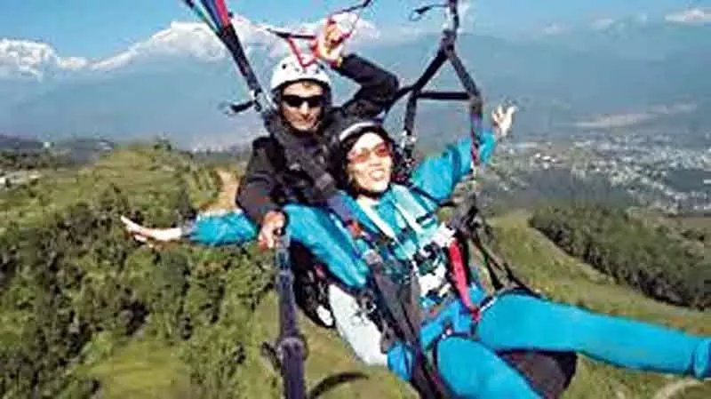 Paragliding in Dobhi से कारोबार को लगे पंख