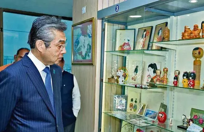 Japanese: राजदूत ने हैदराबाद में भारत-जापान हब का किया दौरा