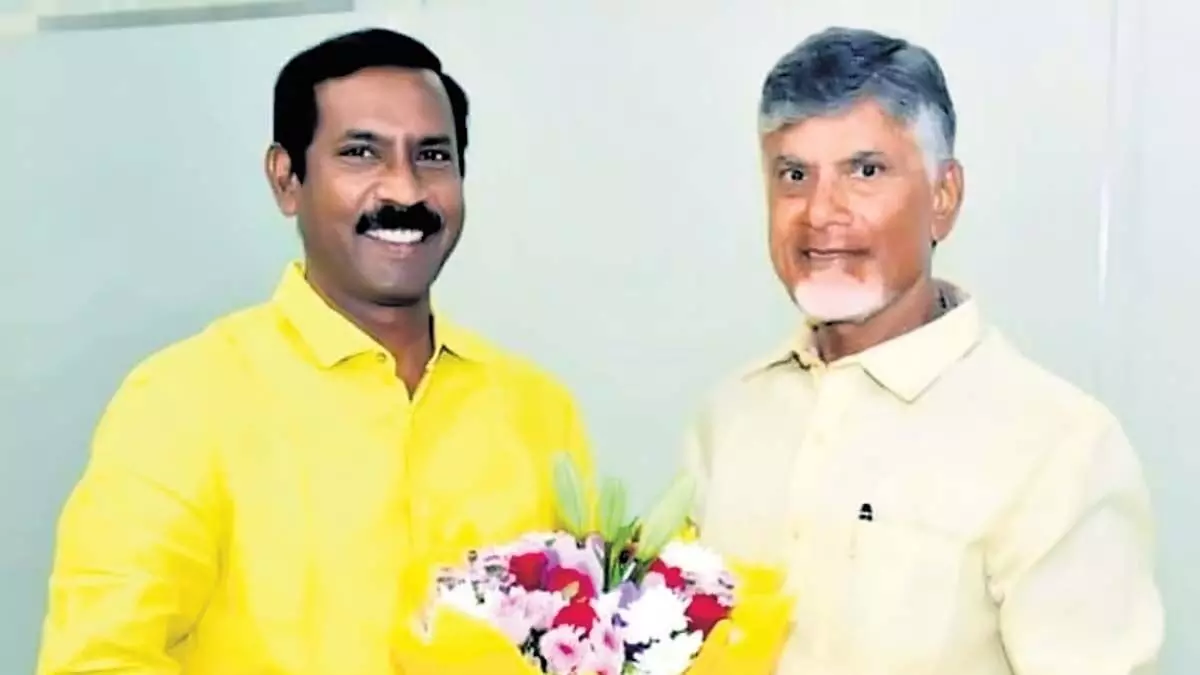 Andhra : पल्ला श्रीनिवास राय के टीडीपी के नए प्रदेश अध्यक्ष बनने की संभावना