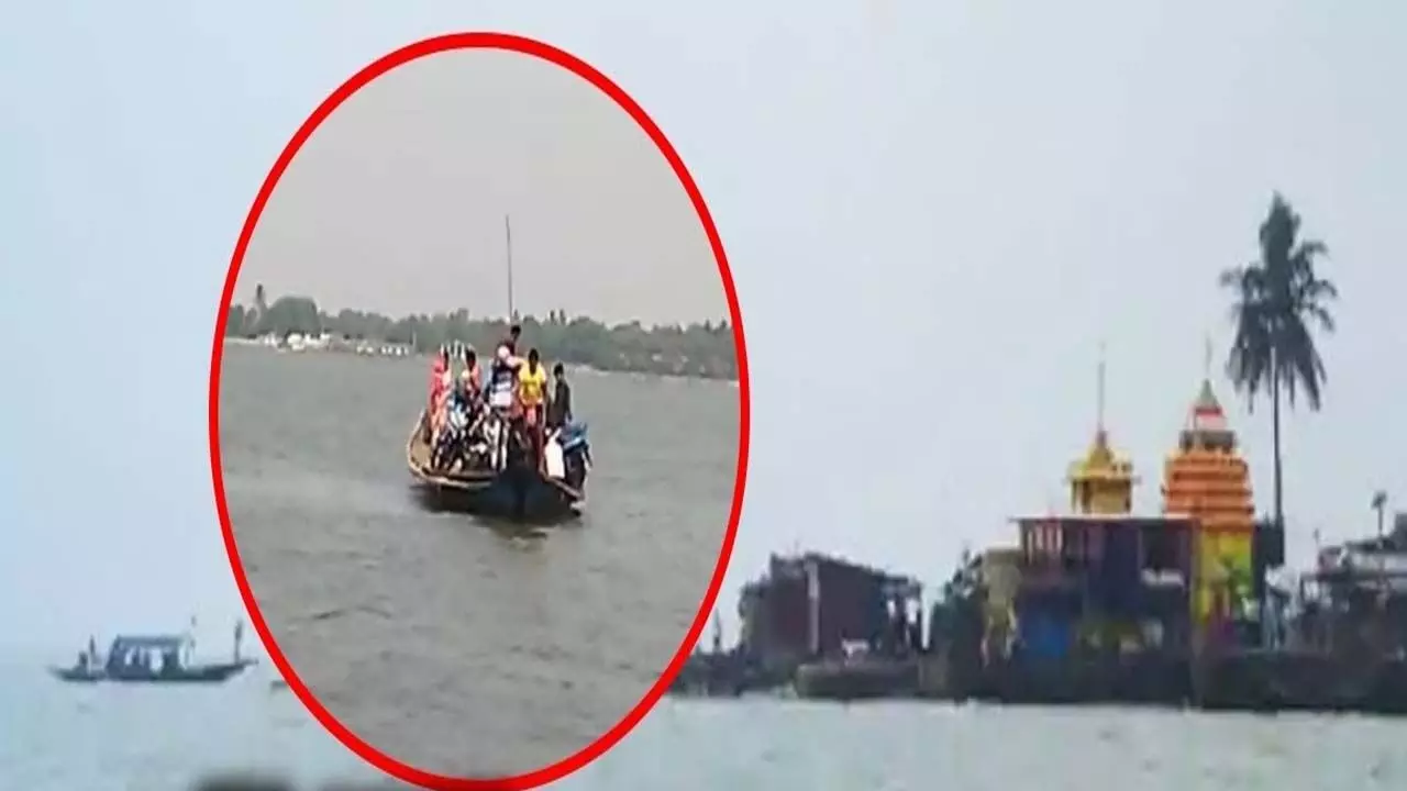 Odisha : चिल्का झील में यात्री नाव फंसी, बचाव अभियान जारी