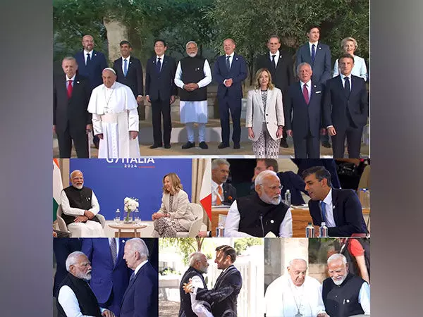 PM Modi ने इटली में जी-7 शिखर सम्मेलन की झलकियां साझा कीं