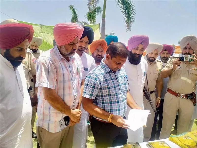 Punjab News: कृषि विभाग ने खरीफ फसलों पर लगाया शिविर