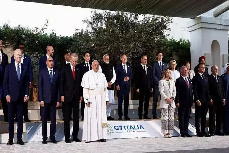 G7 Summit: इटली के प्रधानमंत्री मेलोनी ने कहा कि नेताओं ने निष्पक्ष अंतरराष्ट्रीय कर प्रणाली का समर्थन किया