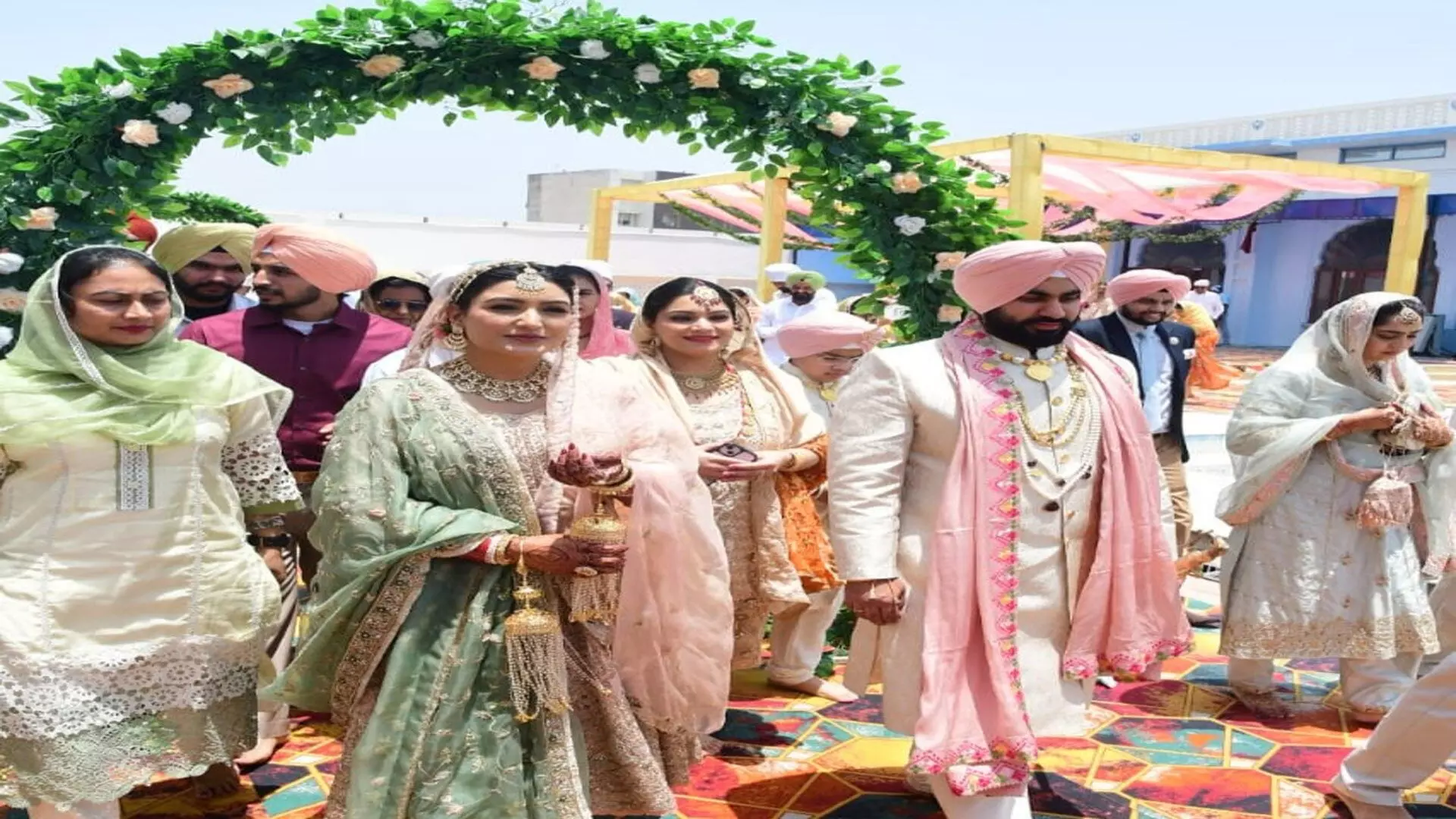 Anmol Gagan Mann जीरकपुर में एडवोकेट शाहबाज सोही के साथ विवाह बंधन में बंधे