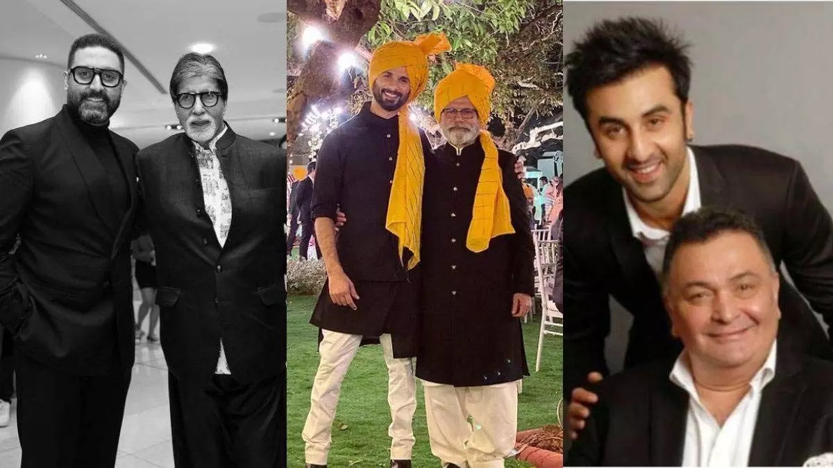 Amitabh and Abhishek; अमिताभ और अभिषेक ही नहीं  पिता-पुत्र की जोड़ी ने भी खूब मचाया धमाल