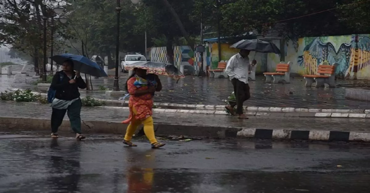 IMD का अनुमान, ओडिशा के 8 जिलों में बारिश और बिजली गिरने की संभावना