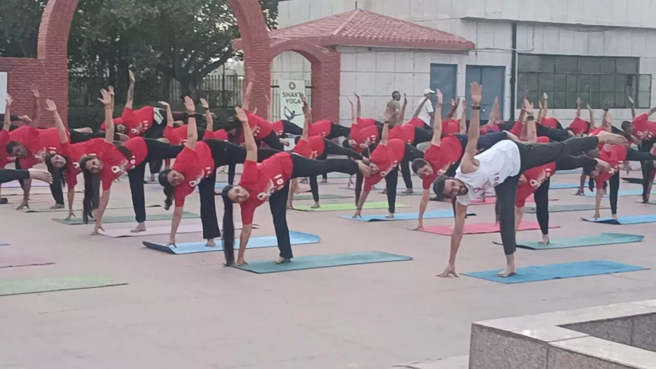 jaipur : दिल्ली में अंतर्राष्ट्रीय योग दिवस सप्ताह का आयोजन
