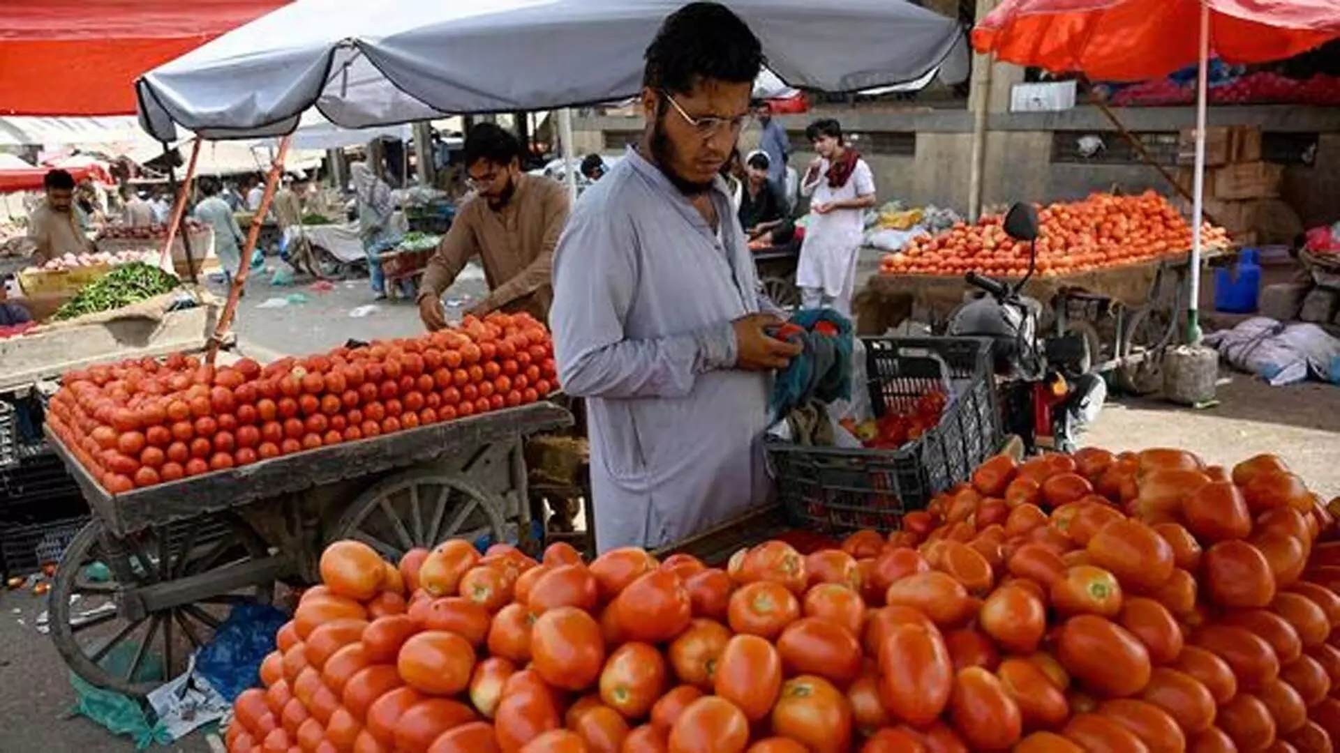 Pakistan: ईद से पहले टमाटर की कीमतें 200   पाकिस्तानी रुपये प्रति कि.ग्रा. तक पहुंचीं