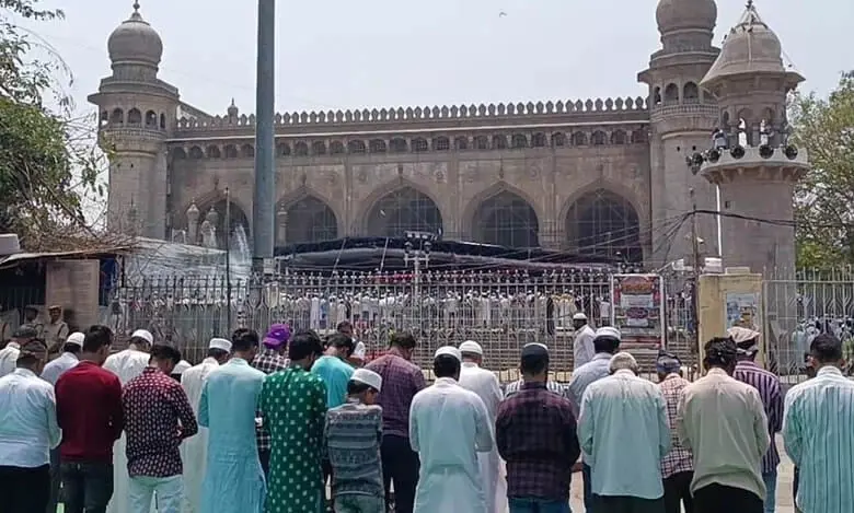 Hyderabad: ईद-उल-अज़हा समारोह से पहले सुरक्षा बढ़ा दी गई