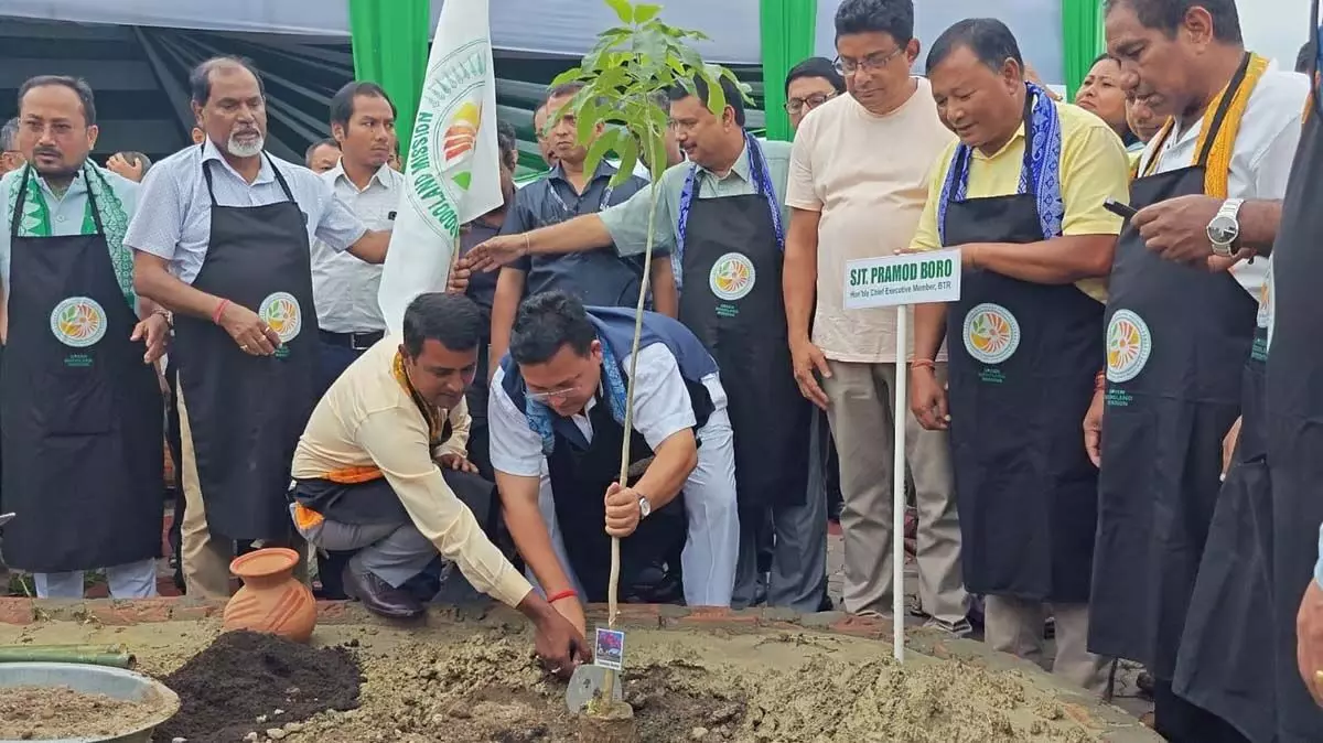 Assam news : ग्रीन बोडोलैंड मिशन बीटीसी हरित क्षेत्र को पुनर्जीवित करेगा