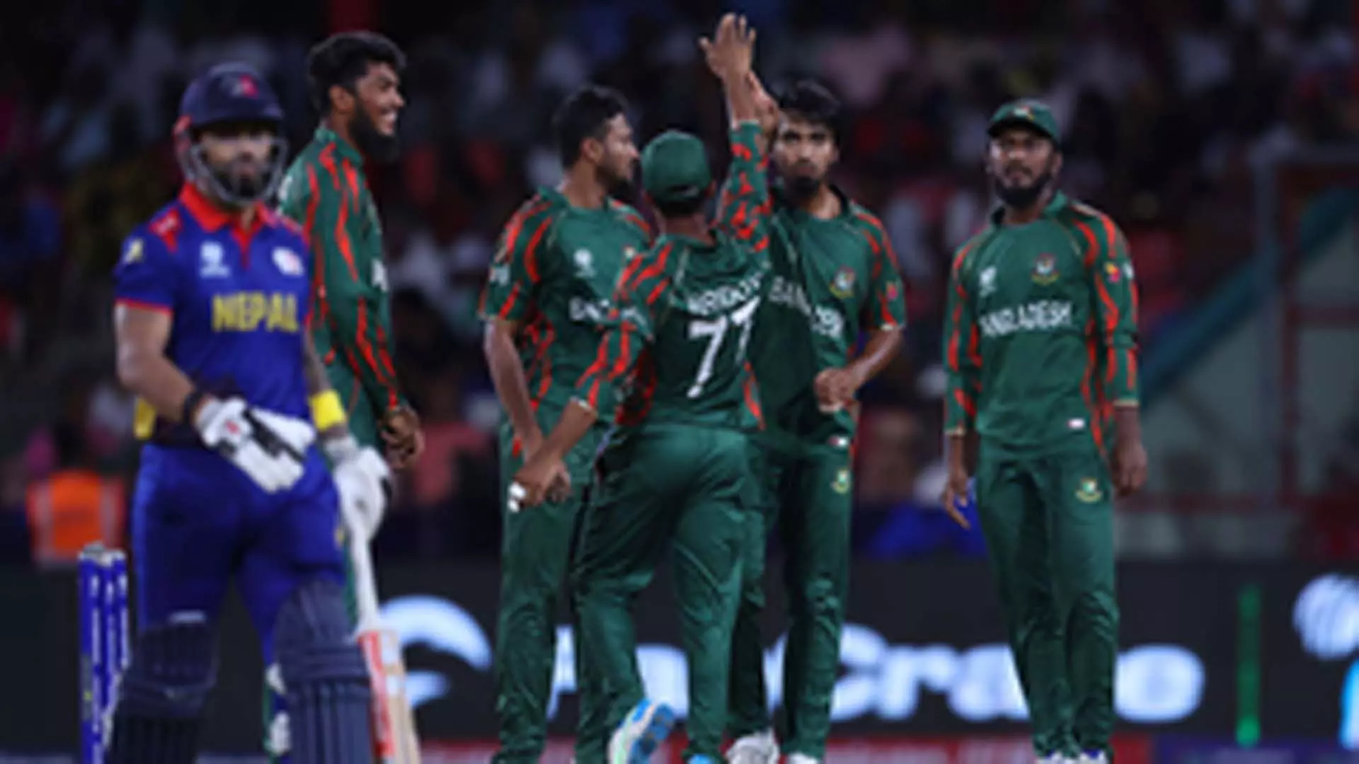 T20 World Cup:  नेपाल पर जीत के साथ बांग्लादेश ने सुपर 8 में जगह पक्की की