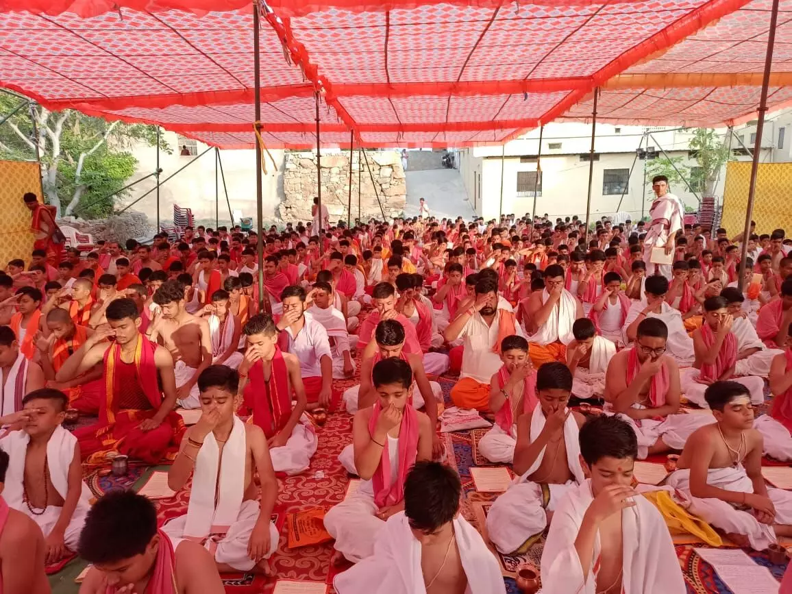 Jodhpur: श्री गौतम सभा भवन में तृतीय वैदिक शिविर का आयोजन
