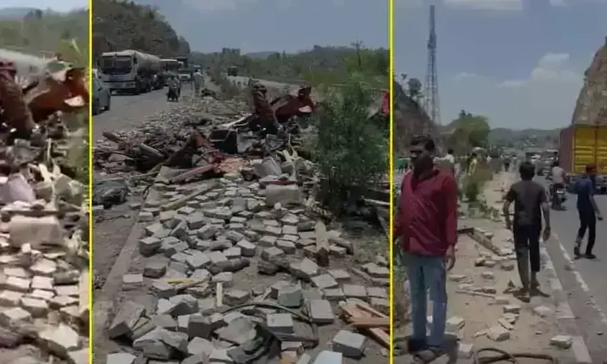 Udaipur: ट्रेलर ट्रक ने सड़क पर पैदल चल रहे लोगों को कुचला