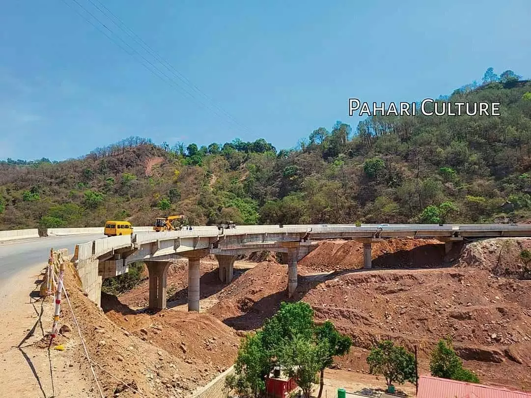 Palampur: NHAI ने कांगड़ा-शिमला राजमार्ग पर पुल और फ्लाईओवर खोला