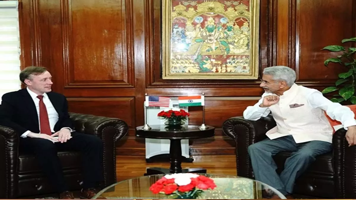 Jaishankar met NSA: जयशंकर ने दिल्ली में एनएसए जेक सुलिवन से  की मुलाकात