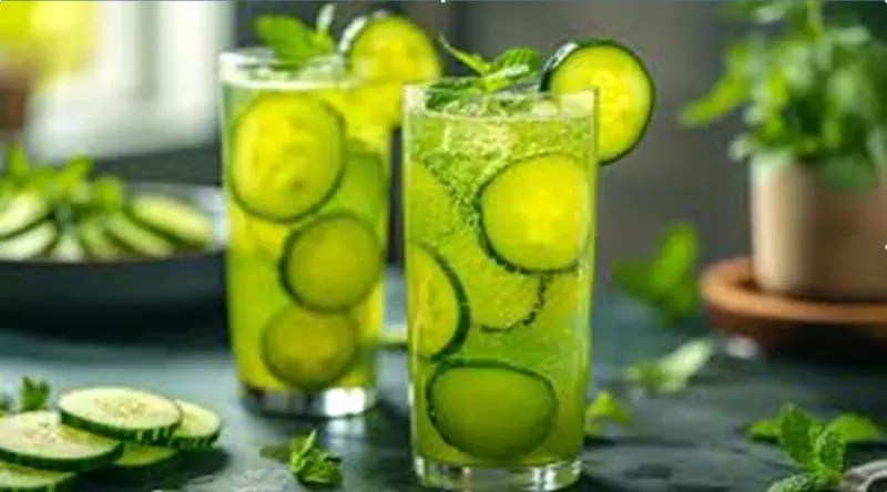 Cucumber-mint drink : ट्राई करें खीरे- पुदीने की ड्रिंक,  जानें रेसिपी