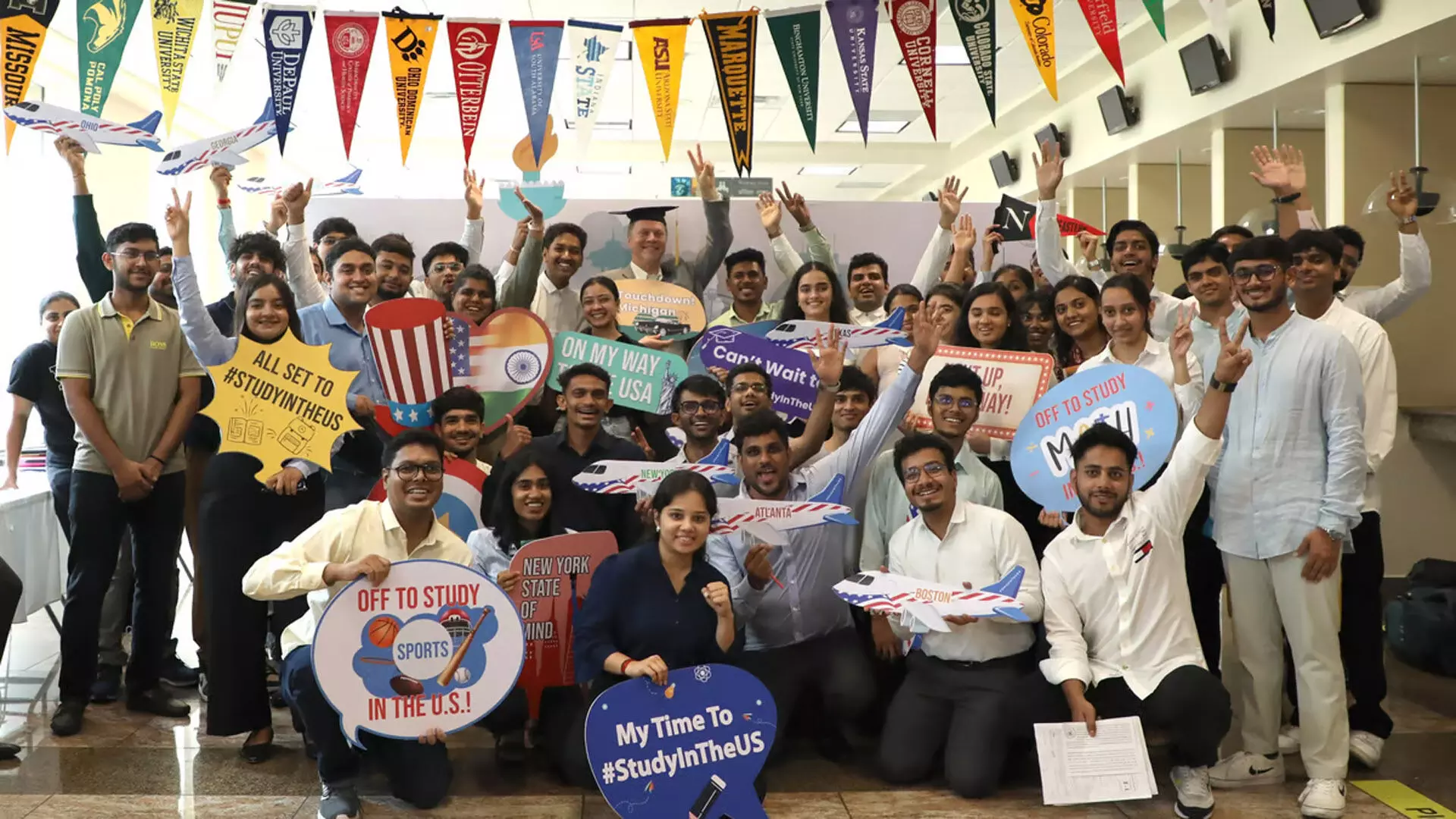 US मिशन इंडिया ने 8वें वार्षिक छात्र वीज़ा दिवस का आयोजन किया