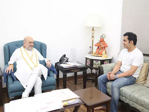 Gautam Gambhir ने गृह मंत्री अमित शाह से मुलाकात की